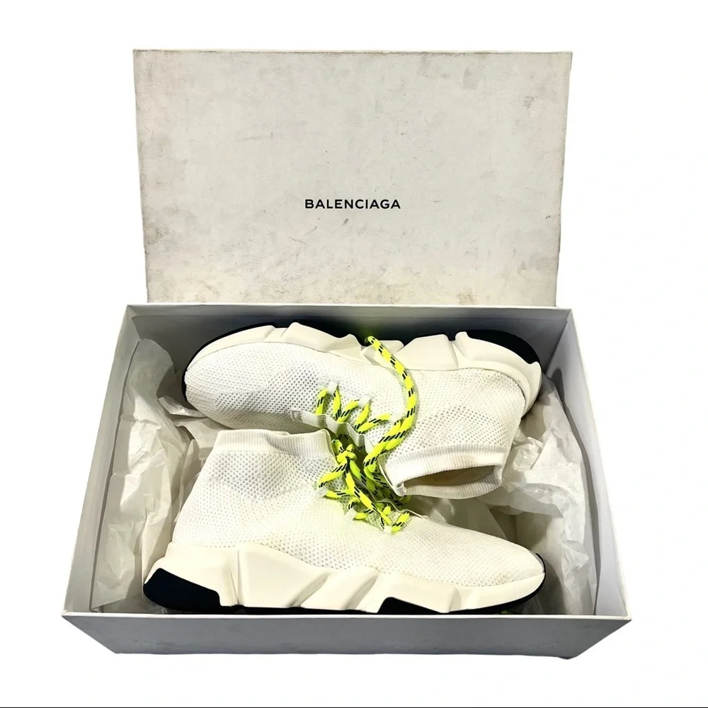 BALENCIAGA Speed Lace-up Knit Sock Trainers